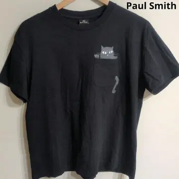 새상품급 PS Paul Smith 폴스미스 고양이 포켓 프린트 면