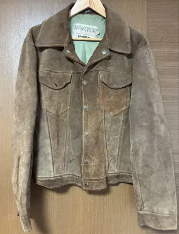 schott 샷 RANCHER 스웨이드 자켓 USA 가죽