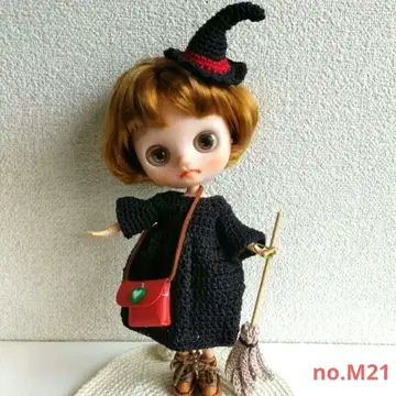 미디 브라이스 아이시돌 마녀풍 블랙 드레스 세트 no.M21