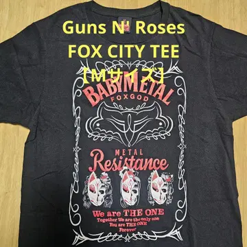 BABYMETAL FOX CITY TEE [ M 사이즈 ]
