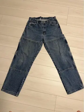 Dickies 더블니 데님 페인터 팬츠