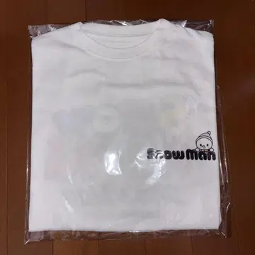 SnowMan 스타디움 라이브 SnowWorld T셔츠 (로고)