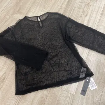 JEANASIS 플리츠 와셔 시어 PO 블랙