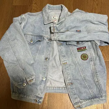 라이트 블루 데님 자켓 베스트