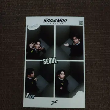Snow Man 1st POP-UP 메구로 렌 푸리쿠라