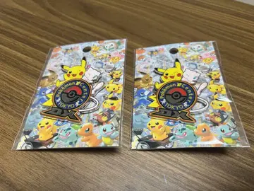 포켓몬 센터 도쿄 DX 로고 핀즈 2개 세트