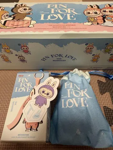 정품 러브브 POPMARTPIN FOR LOVE THE MONSTERS