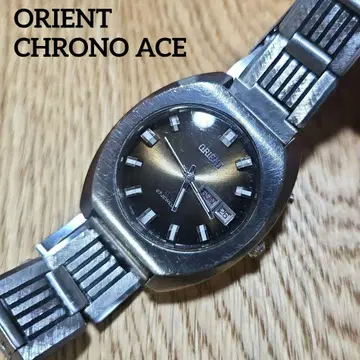 ORIENT 크로노에이스 자동 와인딩 시계 빈티지 블레스