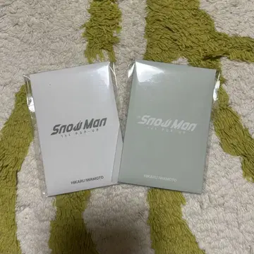 Snow Man 1st POP UP 서울 포토 카드 세트 이와모토 히카루