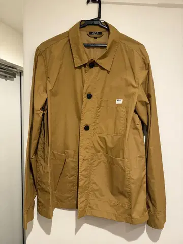 A.P.C. 긴팔 나일론 방수 셔츠 L 사이즈