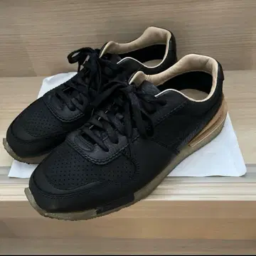 [ 25cm ] 클락스 오리지널스 러버 솔 신발 블랙