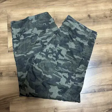 카모플라쥬 카고 팬츠 복수 포켓
