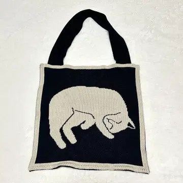프렌치불 프렌치불 시에스타 니트 백 고양이 숄더
