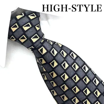 [ 새상품급 ] HIGH-STYLE 사각 넥타이 하나뿐인 빈티지 수트