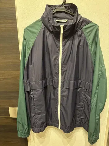 JW ANDERSON x UNIQLO 나일론 자켓 그린 x 네이비