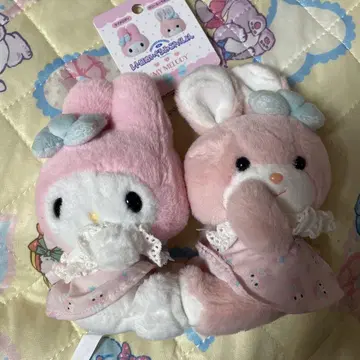 산리오 요시토쿠 레트로 봉제 인형 컬렉션 마스코트 홀더 마이멜로디