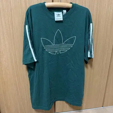 adidas 다크 그린 T셔츠 M