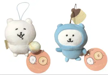 나가노 캐릭터즈 나가노의 곰 먹을까 마스코트 2개 세트