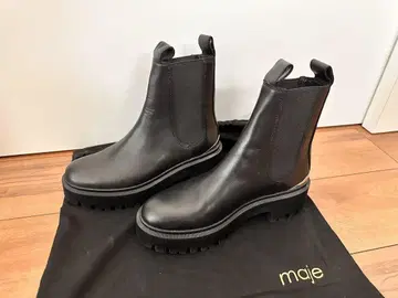 maje 블랙 첼시 부츠 가격 인하 가능