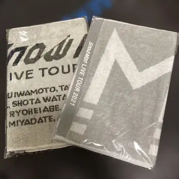 Snow Man LIVE TOUR 타월 Mania LABO