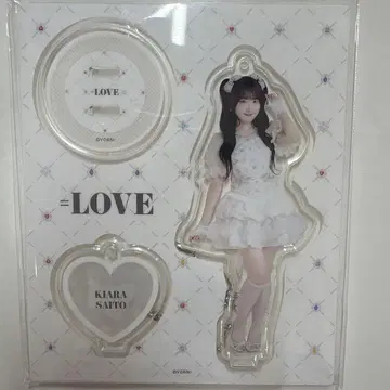=LOVE 사이토 쥬아라 보석 의상 아크릴 스탠드