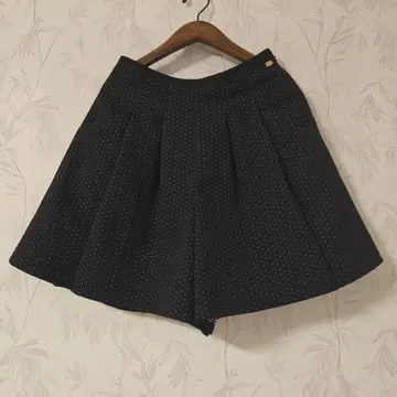 TOCCA 토카 블랙 도트 무늬 숏팬츠 큐롯 0호