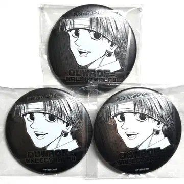 HUNTER x HUNTER 클로로 컬렉션 캔뱃지 3개