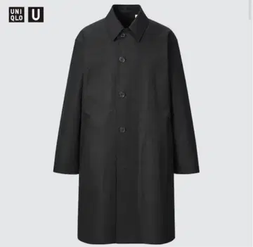 유니클로 UNIQLO U 스텐카라 코트 블랙