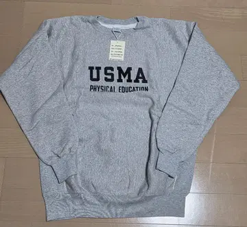 BUZZRICKSON'S 스웨트 셔츠 'USMA' 리버스 웨이브
