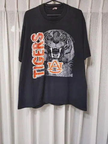 VINTAGE BELTON 타이거 프린트 t셔츠 타이거즈