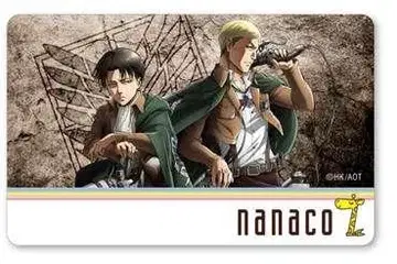 진격의 거인 nanaco 카드 B 타입 엘빈 리바이