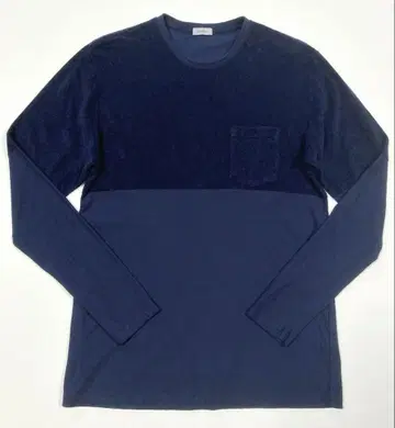 새상품급 [ Sea Green ] 포켓 부착 롱 슬리브 티셔츠 일본제 3