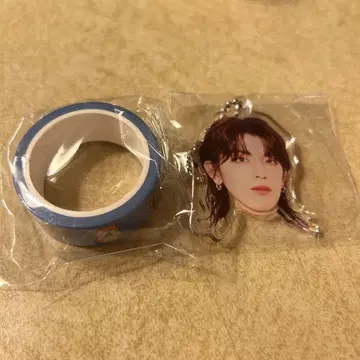 타카츠카 히로무 XQUARE 캡슐 토이 가챠 아크릴 키링 마스킹 테이프