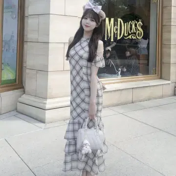 OLIVE des OLIVE 멜로우 암홀 롱 원피스