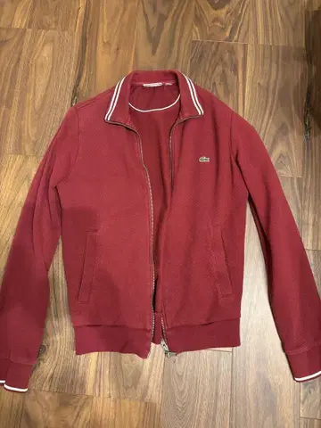 LACOSTE 빨간색 자켓 US S 사이즈