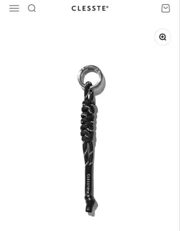 CLESSTE CORD CHARMS 001 (BLACK)