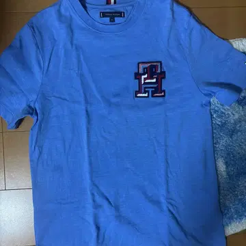 TOMMY HILFIGER 파란색 T셔츠 M