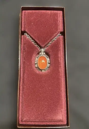 조지 얀센 1995 이어 펜던트 오렌지