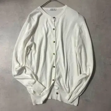 새상품급 두즈엠 클래식 베이직 가디건 크루넥 워셔블