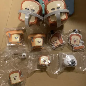 미사용 새상품 빵도둑 캡슐 클립 키링 묶음 판매