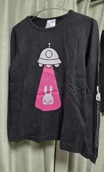 CUNE 롱T셔츠 UFO 토끼 S사이즈 큔