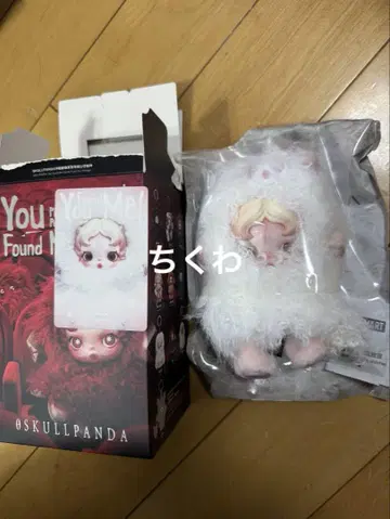 스컬팬더 SKULLPANDA you found me! popmart