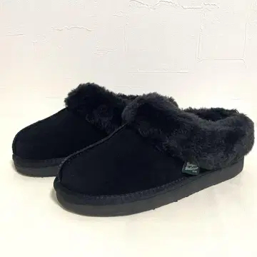 Rockyfish Weatherwear 블랙 퍼 슬리퍼