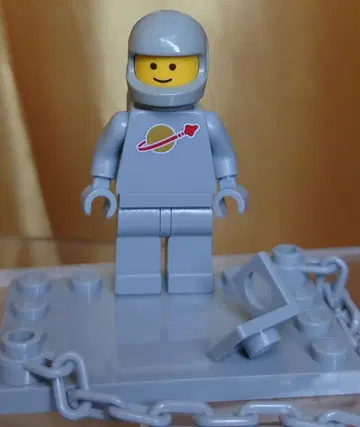 LEGO 정품 우주 비행사 라이트 그레이