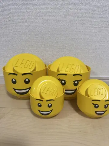 LEGO 수납 용기 세트 4개