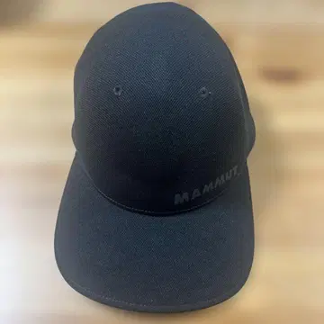 MAMMUT 캡 프리 사이즈 블랙 무료배송