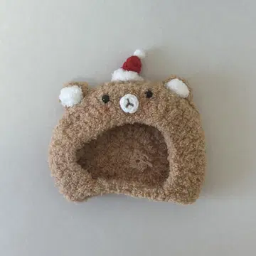 봉제 인형  모자 곰 브라운