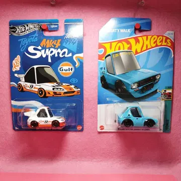 핫휠 TOONED 2대 세트 수프라 가 LB 켄메리