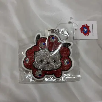 먀쿠먀쿠 변신 반짝이 가죽 키링 포차코