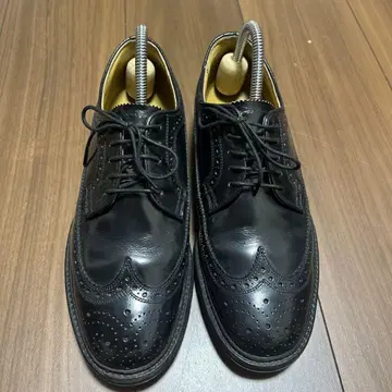 REGAL 블랙 가죽 드레스 슈즈